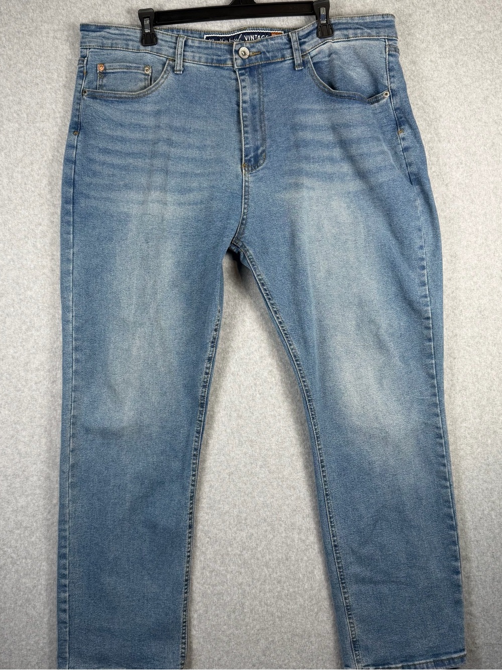 Weatherproof Vintage Slim Straight Light Blue Jeans